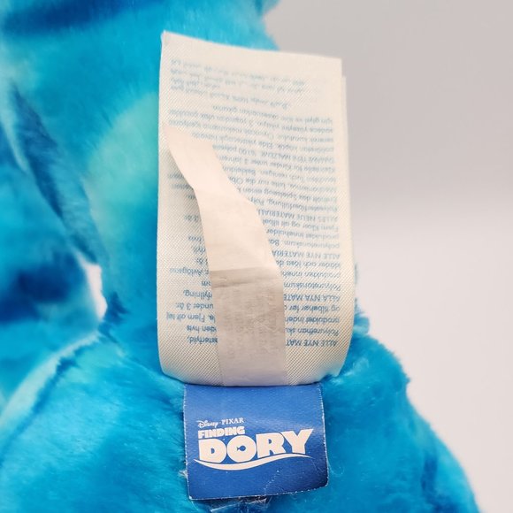 Disney Pixar Build A Bear Workshop Blue Ocean Waves FINDING DORY 17" Plush Bear - Picture 5 of 6